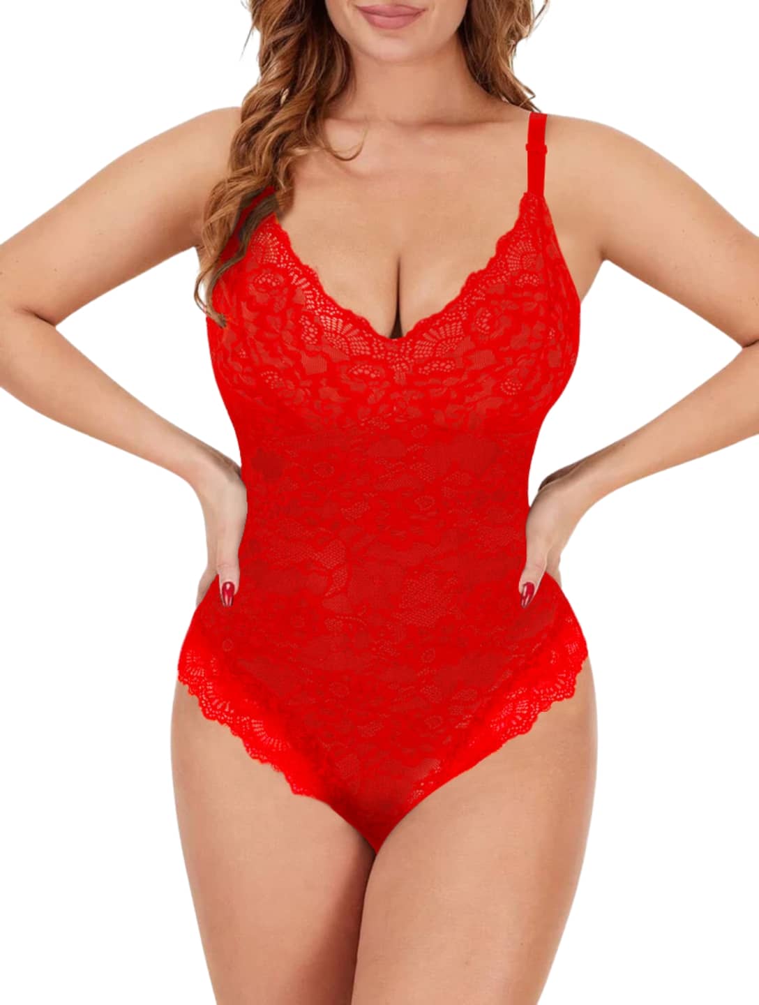 Shapewear Laced Bodysuit