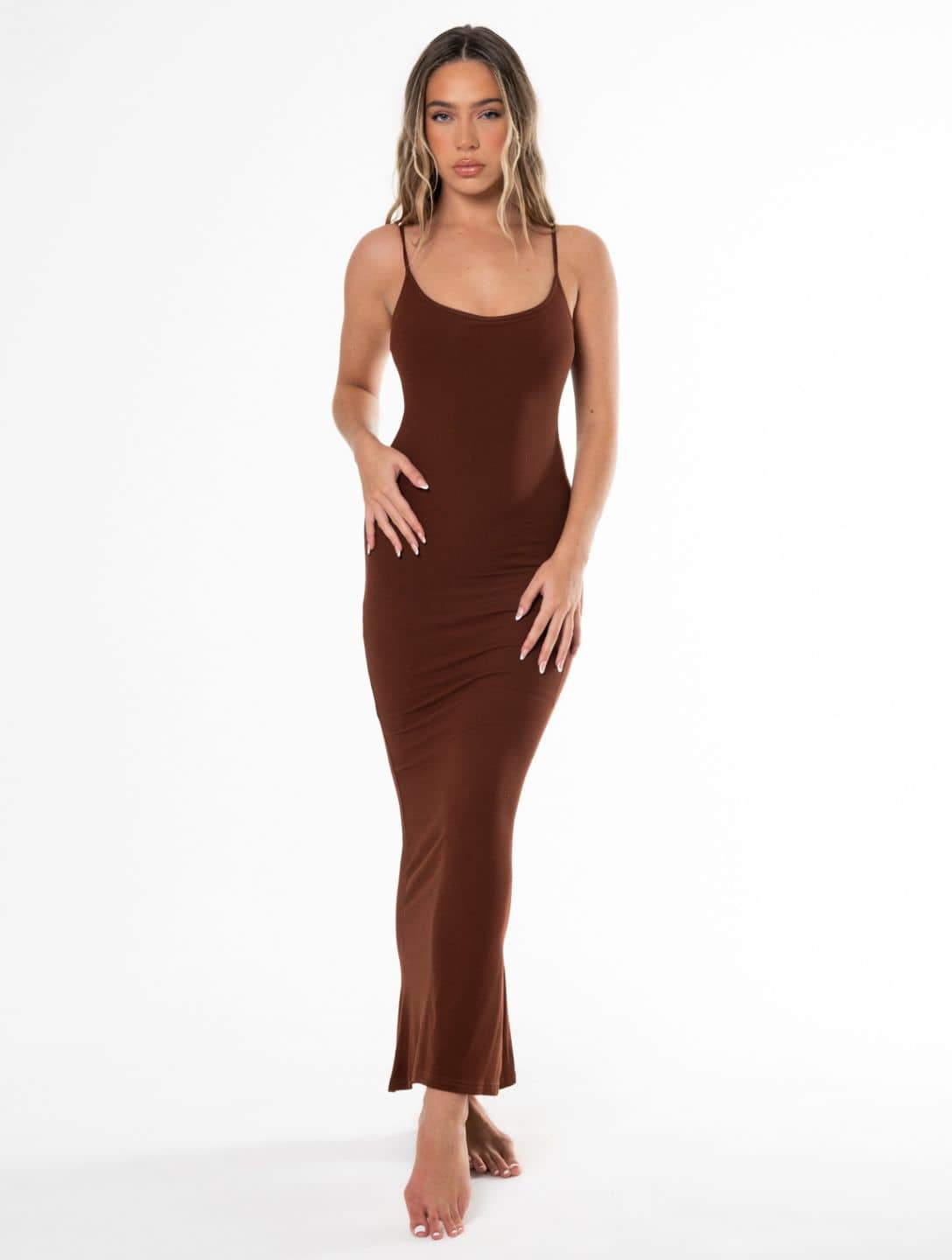 Shapewear Slip Maxi Dress